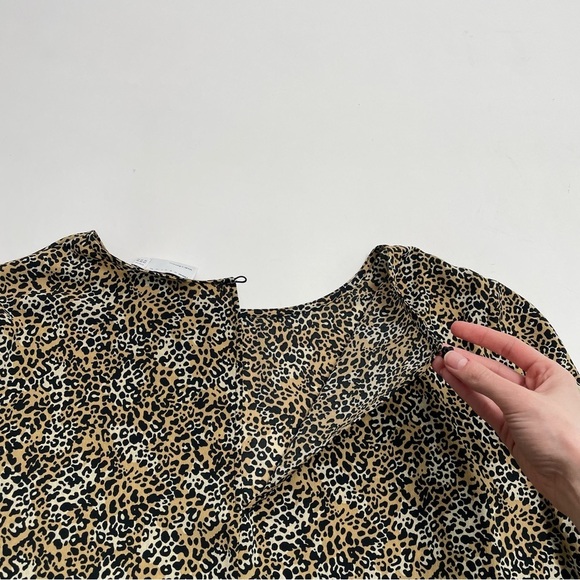 ASOS DESIGN CURVE leopard top - Picture 2 of 6